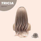 JBEXTENSION 23 Inches Curly Apricot Wig TRICIA APRICOT