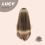 JBEXTENSION 24 Inches Hazelnut Wig With Bangs LUCY HAZELNUT