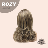 JBEXTENSION 17 Inches Hazelnut Curly Women Fashion Full Machine Wig ROZY HAZELNUT【PLUS PERMATEASE】【BENDY EAR TABS】