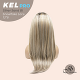 [PRE-ORDER] JBEXTENSION 22 Inches Silver Sand Blonde Pre-Cut 13X6 Free Part Snowflake Lace Frontlace Glueless Wig KEL PRO - SILVER SAND BLONDE【BENDY EAR TABS】