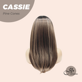 JBEXTENSION 19 Inches Long Pine Cones Wig with Bangs CASSIE PINE CONES