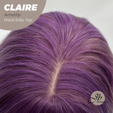 [PRE-ORDER] JBEXTENSION 22 Inches Scalpiana Amethy 3.5X4 Hard Silky Top Natural Scalp Effect Women Wig With Bangs CLAIRE SILKY TOP AMETHY