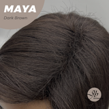 JBEXTENSION 22 Inches Natural Black Women Fashion Full Machine Wig MAYA NATURAL BLACK【PLUS PERMATEASE】