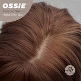 [PRE-ORDER] JBEXTENSION 22 Inches Scalpiana Long Wave Toasted Sienna 3.5X4 Hard Silky Top Natural Scalp Effect Wig with Bangs OSSIE