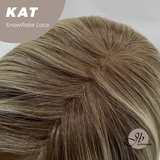 [PRE-ORDER] JBEXTENSION 20 Inches Mix Blonde Long Pre-Cut T Part Snowflake Lace Frontlace Glueless Wig KAT【BENDY EAR TABS】