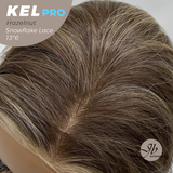 [PRE-ORDER] JBEXTENSION 22 Inches Hazelnut Blonde Highlight Pre-Cut 13X6 Free Part Snowflake Lace Frontlace Glueless Wig KEL PRO - HAZELNUT【BENDY EAR TABS】
