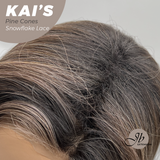 JBEXTENSION 18 Inches Pine Cones Pre-Cut Snowflake Lace Frontlace Glueless Wig KAI'S PINE CONES【PERMATEASE】【BENDY EAR TABS】