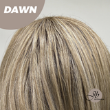 JBEXTENSION 14 Inches Ash Grey Women Fashion Full Machine Wig DAWN【PERMATEASE】