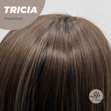 JBEXTENSION 23 Inches Curly Hazelnut Wig TRICIA HAZELNUT