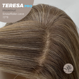[PRE-ORDER] JBEXTENSION 18 Inches Hazelnut Pre-Cut 13X6 Free Part Snowflake Lace Frontlace Glueless Wig TERESA PRO - HAZELNUT【BENDY EAR TABS】