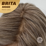 [PRE-ORDER] JBEXTENSION BRITA MONO Monofilament Handmade Wig 6X5 Full Monofilament Hand Tied Top Wig 22 Inches Light Blonde Mono Lace Wig with Anti-slip Silicone Strips Glueless Wig BRITA MONO【BENDY EAR TABS】