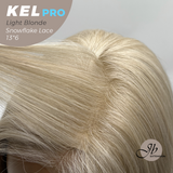 [PRE-ORDER] JBEXTENSION 22 Inches Light Blonde Pre-Cut 13X6 Free Part Snowflake Lace Frontlace Glueless Wig KEL PRO - LIGHT BLONDE【BENDY EAR TABS】