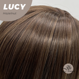 JBEXTENSION 24 Inches Hazelnut Wig With Bangs LUCY HAZELNUT
