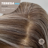 [PRE-ORDER] JBEXTENSION 18 Inches Blonde Pre-Cut 13X6 Free Part Snowflake Lace Frontlace Glueless Wig TERESA PRO - BLONDE【BENDY EAR TABS】