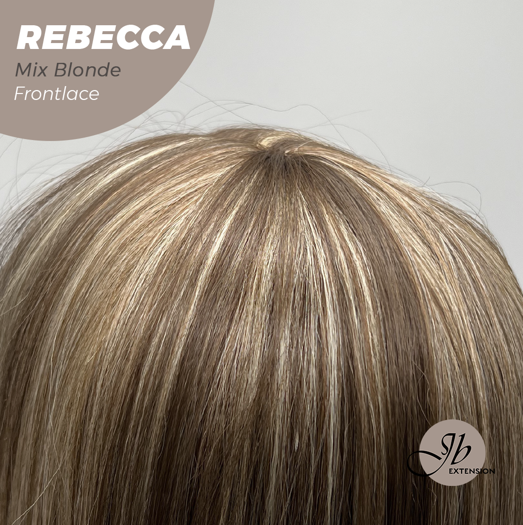 20 Inch Long JBEXTENSION 20 Inches Long Mix Blonde Women Pre-Cut Frontlace Glueless ...
