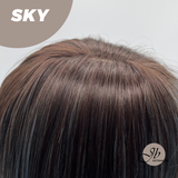 JBEXTENSION Peluca negra suave con corte Bob corto de 16 pulgadas con flequillo FEDERICA SOFT BLACK