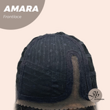 JBEXTENSION 22 Inches Mix Blonde Pre-Cut Side Part Frontlace Glueless Black Sapphire Wig AMARA