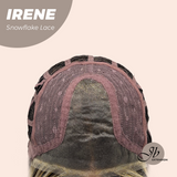 JBEXTENSION Peluca marrón recta de 22 pulgadas con flequillo ELENA B BROWN