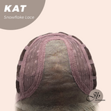 [PRE-ORDER] JBEXTENSION 20 Inches Mix Blonde Long Pre-Cut T Part Snowflake Lace Frontlace Glueless Wig KAT【BENDY EAR TABS】