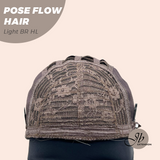 JBEXTENSION 18 Inches Light Brown Highlight Headband Wig POSE FLOW HAIR - LIGHT BROWN HIGHLIGHT