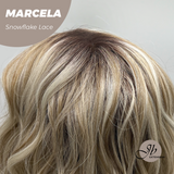 [PRE-ORDER] JBEXTENSION 15 Inches Blonde Pre-Cut Side Part Snowflake Lace Frontlace Glueless Wig MARCELA【BENDY EAR TABS】