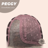 JBEXTENSION 19 Inches Long Straight Mix Blonde Pre-Cut Side Part Snowflake Lace Frontlace Glueless Wig PEGGY【BENDY EAR TABS】