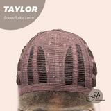 JBEXTENSION 18 Inches Apricot Pre-Cut Snowflake Lace Frontlace Glueless Wig TAYLOR【PERMATEASE】【BENDY EAR TABS】