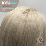 [PRE-ORDER] JBEXTENSION 22 Inches Light Blonde Pre-Cut 13X6 Free Part Snowflake Lace Frontlace Glueless Wig KEL PRO - LIGHT BLONDE【BENDY EAR TABS】