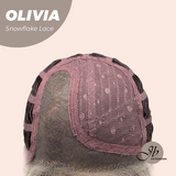 [PRE-ORDER] JBEXTENSION 17 Inches Mix Blonde Pre-Cut Side Part Snowflake Lace Frontlace Glueless Wig OLIVIA SNOWFLAKE【BENDY EAR TABS】