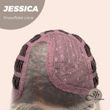 [PRE-ORDER] JBEXTENSION 16 Inches Blonde Curly Pre-Cut Side Part Snowflake Lace Frontlace Glueless Wig JESSICA【BENDY EAR TABS】