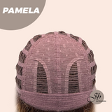 JBEXTENSION 14 Inches Ash Strawberry Blonde Women Fashion Full Machine Wig PAMELA【PERMATEASE】