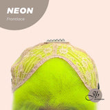 JBEXTENSION 26 Inches Neon Color Frontlace Wig NEON (FREE PARTING)