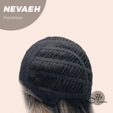 JBEXTENSION 20 Inches Black Curly Pre-Cut Frontlace Glueless Black Sapphire Wig NEVAEH