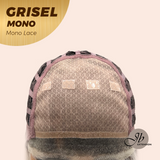 JBEXTENSION GRISEL MONO Monofilament Handmade Wig 6X5 Full Monofilament Hand Tied Top Wig 13 Inches Platinum Blonde Mono Lace Wig With Anti-slip Silicone Strips Glueless Wig GRISEL MONO【BENDY EAR TABS】