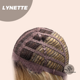 JBEXTENSION 14 Inches Honey Blonde Women Fashion Full Machine Wig LYNETTE【PLUS PERMATEASE】【BENDY EAR TABS】