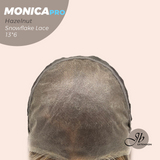 [PRE-ORDER] JBEXTENSION 16 Inches Hazelnut Pre-Cut 13X6 Free Part Snowflake Lace Frontlace Glueless Wig MONICA PRO - HAZELNUT【BENDY EAR TABS】