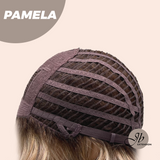 JBEXTENSION 14 Inches Ash Strawberry Blonde Women Fashion Full Machine Wig PAMELA【PERMATEASE】