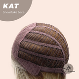 [PRE-ORDER] JBEXTENSION 20 Inches Mix Blonde Long Pre-Cut T Part Snowflake Lace Frontlace Glueless Wig KAT【BENDY EAR TABS】