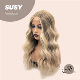 [PRE-ORDER] JBEXTENSION 25 Inches Body Wave Mix Blonde Frontlace Wig SUSY