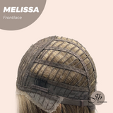 JBEXTENSION Peluca de encaje frontal para mujer de longitud media marrón de 22 pulgadas ROBY 150% de densidad