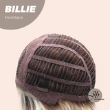 JBEXTENSION 9 Inches Pixie Cut Blonde Pre-Cut Frontlace Glueless Black Sapphire Wig BILLIE