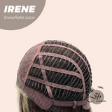 JBEXTENSION Peluca marrón recta de 22 pulgadas con flequillo ELENA B BROWN