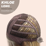 JBEXTENSION 18 Inches Panna Cotta Pre-Cut Snowflake Lace Frontlace Glueless Wig KHLOE LONG PANNA COTTA【PERMATEASE】