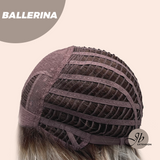 JBEXTENSION 18 Inches Wave Silver Wig with Dark Root Women Fashion Full Machine Wig BALLERINA【PERMATEASE】