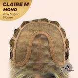 [PRE-ORDER] HOT OF SEASON - CLAIRE MONO RAW SUGAR BLONDE Partial Monofilament Wig 22 Inches Raw Sugar Blonde Partial Mono Lace Glueless Wig Claire Mono Raw Sugar Blonde