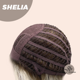 JBEXTENSION 18 Inches Wave White Blonde Women Fashion Full Machine Wig SHELIA【PERMATEASE】