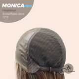 [PRE-ORDER] JBEXTENSION 16 Inches Hazelnut Pre-Cut 13X6 Free Part Snowflake Lace Frontlace Glueless Wig MONICA PRO - HAZELNUT【BENDY EAR TABS】