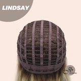 JBEXTENSION 18 Inches Curly Blonde Women Fashion Full Machine Wig LINDSAY【PERMATEASE】