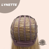 JBEXTENSION 14 Inches Honey Blonde Women Fashion Full Machine Wig LYNETTE【PLUS PERMATEASE】【BENDY EAR TABS】