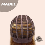 JBEXTENSION 8 Inches Dark Honey Blonde Women Fashion Full Machine Wig MABEL【PLUS PERMATEASE】【BENDY EAR TABS】